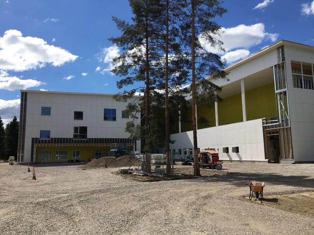 LUKUVUOSI 2017-2018 Nummen yhtenäiskoulu on ollut toiminnassa nyt yhden lukuvuoden.