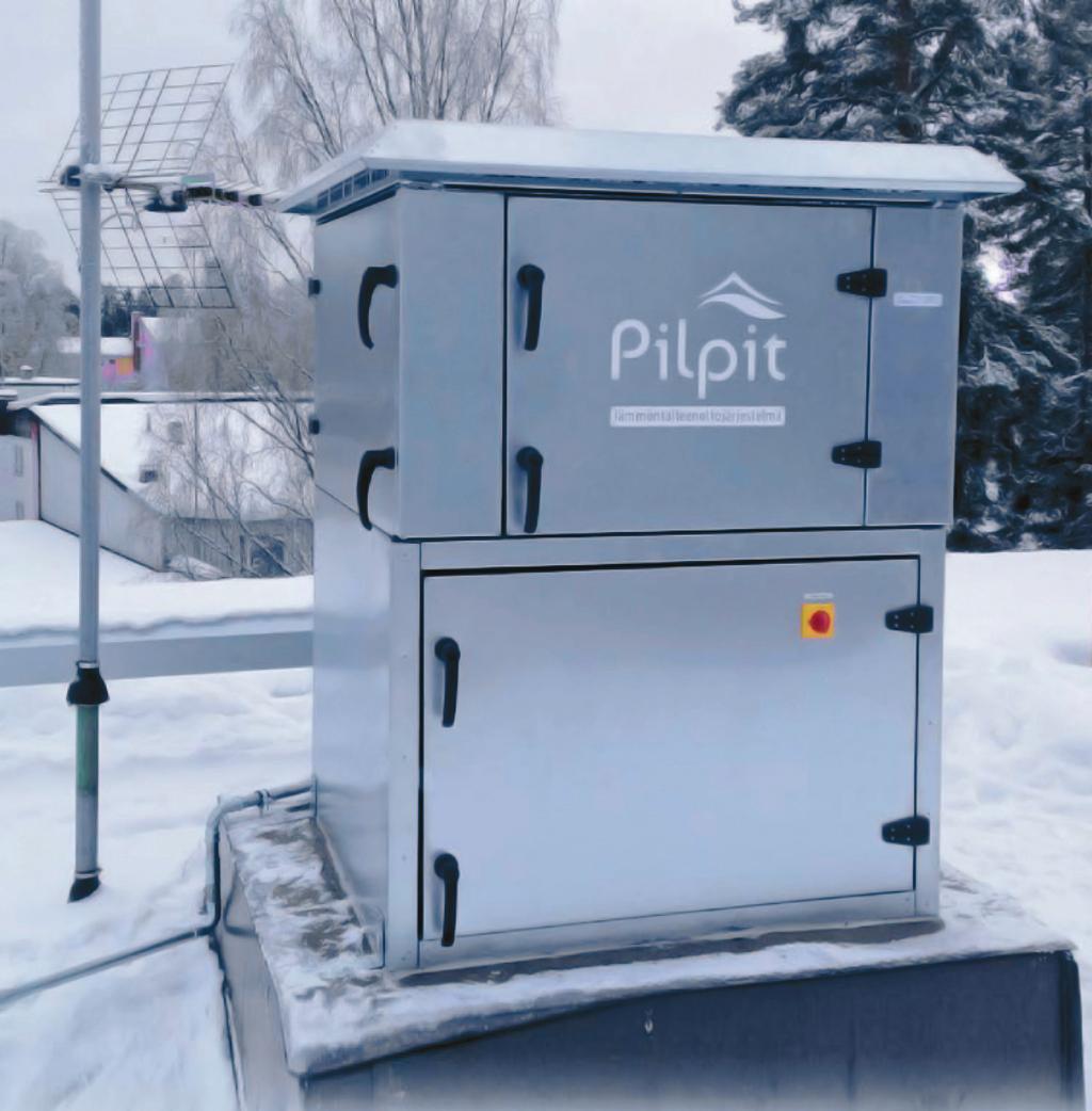Lihtsalt hooldatav, loodud põhjamaistesse oludesse OÜ Pamon Ab-l on aastakümnete pikkune kogemus ventilatsiooni ja hoonete energiatõhususe parandamisel.