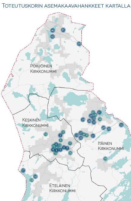 Osayleiskaavoihin sisältyy paljon