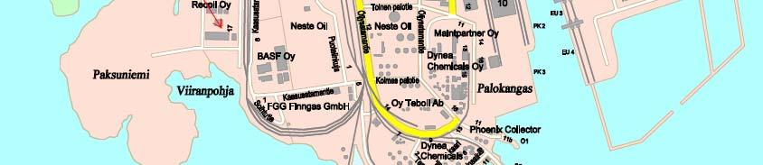 Tuulen suunta ollut lounaasta (180 astetta