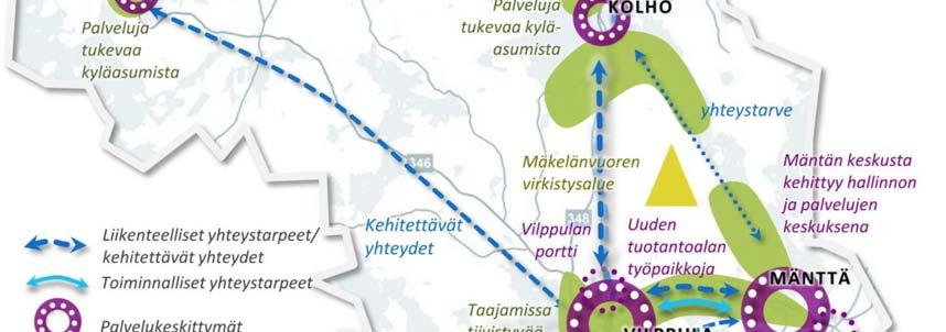 VOIMASSA OLEVAT YLEISKAAVAT Mäntän osayleiskaava (2.2.2001, oikeusvaikutukseton) Vilppulan osayleiskaava (25.10.1990, oikeusvaikutukseton) Korvensyrjän Kortepoukaman osayleiskaava (21.9.2007, oikeusvaikutteinen) Mäntän rantaosayleiskaava (8.