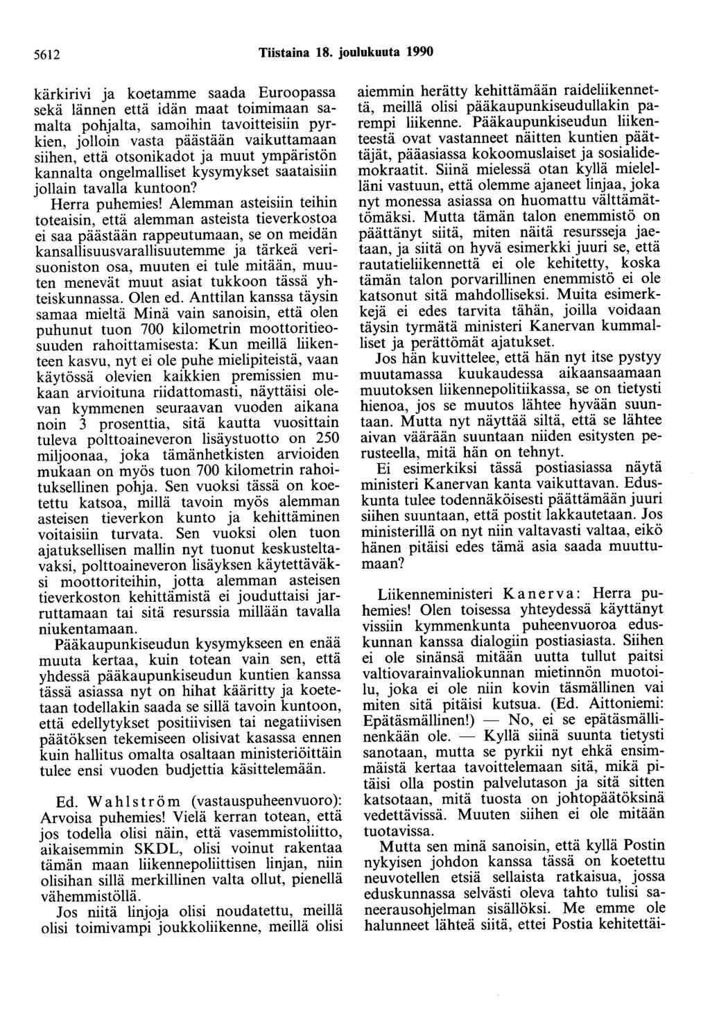 5612 Tiistaina 18.