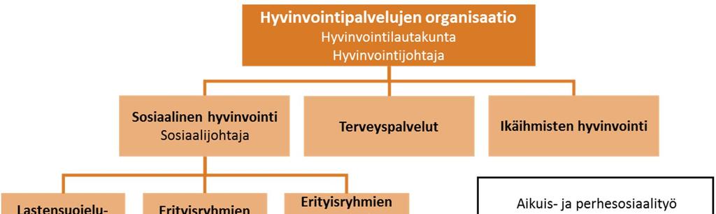 Oulu Oulun hyvinvointipalveluissa sosiaalipalveluiden järjestämisestä vastaa sosiaalijohtaja.