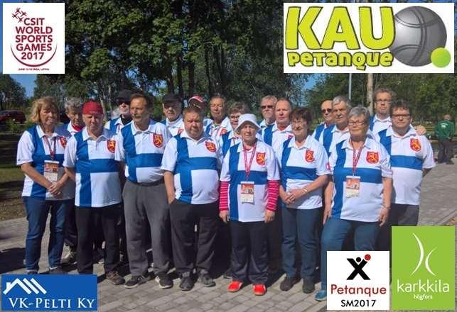 KAU-PETANQUE UUTISET 2/2017 KAU-Petanque Uutiset Karkkilan Urheilijoiden erikois-seuran KAU-Petanquen oma lehti. Ilmestyy kolmesti vuodessa.