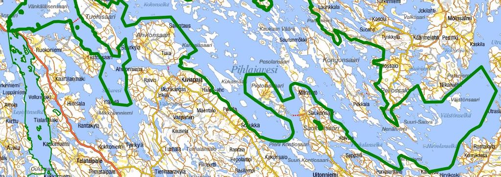 Pääskylahden teollisuusalueen lähistöllä ei ole arvokkaita biotooppeja tai lehtokasvillisuusalueita.