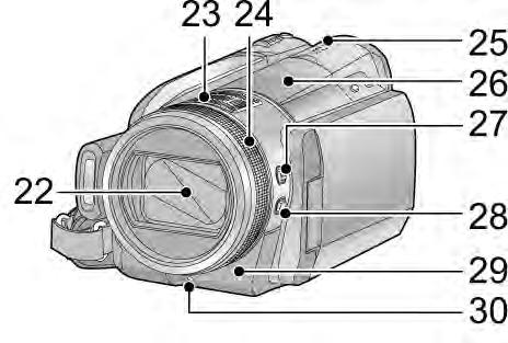 32 Linssi (LEICA DICOMAR) 33 Vastavalosuoja Jos haluat irrottaa vastavalosuojan, käännä sitä vastapäivään (A).