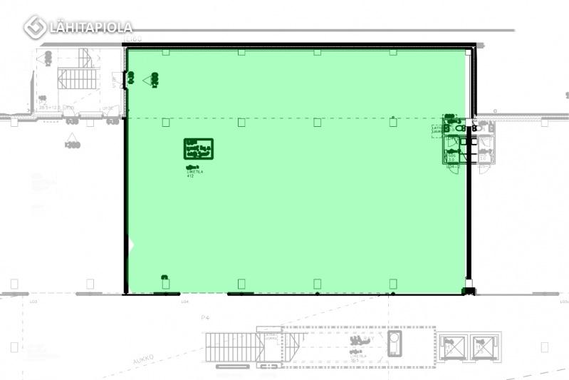 Liiketila (toimisto) 419 m² / katutaso Riihimäen Matkakeskus on erinomaisella sijainnilla aivan rautatieaseman ja