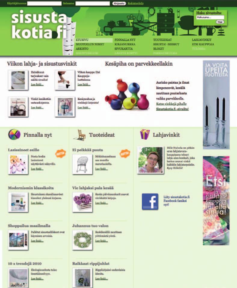 PRODUCT BANNERS sisusta kotia fi Sisustakotia.fi is the plentiful idea site for interior decoration enthusiasts.