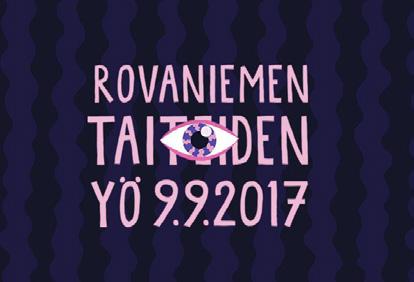 PERJANTAI 8.9. 08.30-18.30 Tieteen päivät Lapin yliopistolla Tieteen ja taiteen ajankohtaisia virtauksia. Teemana Vapauden rajat.