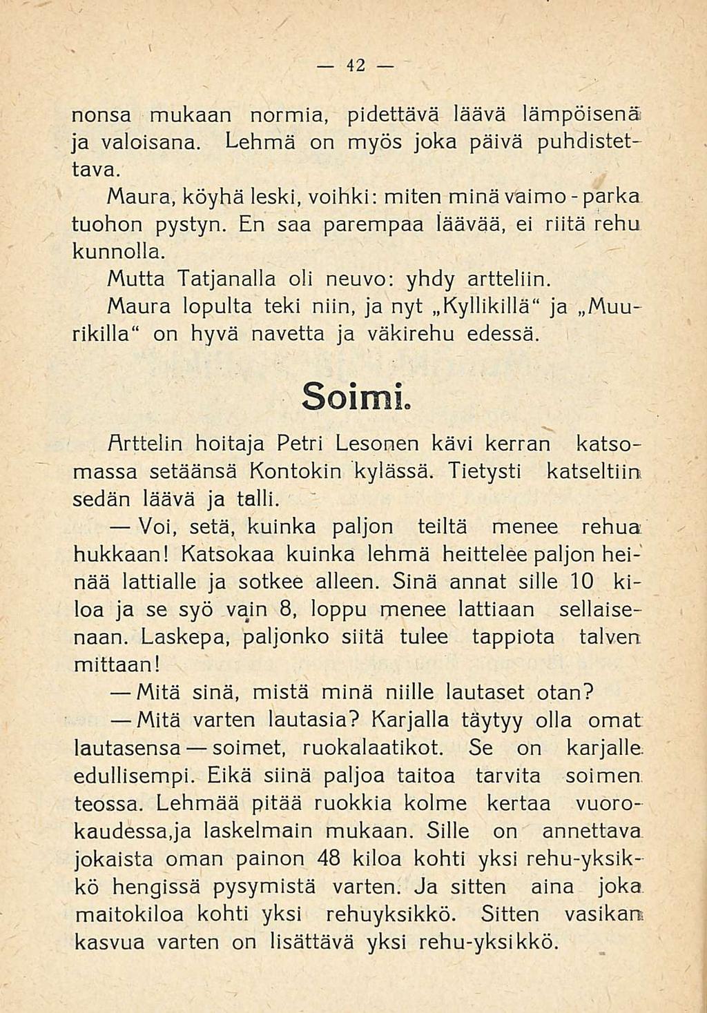 Isot kalut ja vaimo