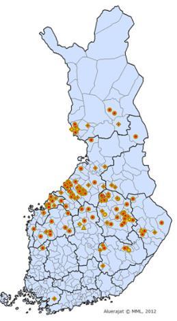 näyttelytoiminnassa. Vastustusohjelmaan liittyi vuoden 2016 aikana 119 (2015: 66) uutta nautatilaa. Ohjelmassa oli vuoden lopussa yhteensä 282 nautatilaa. M.