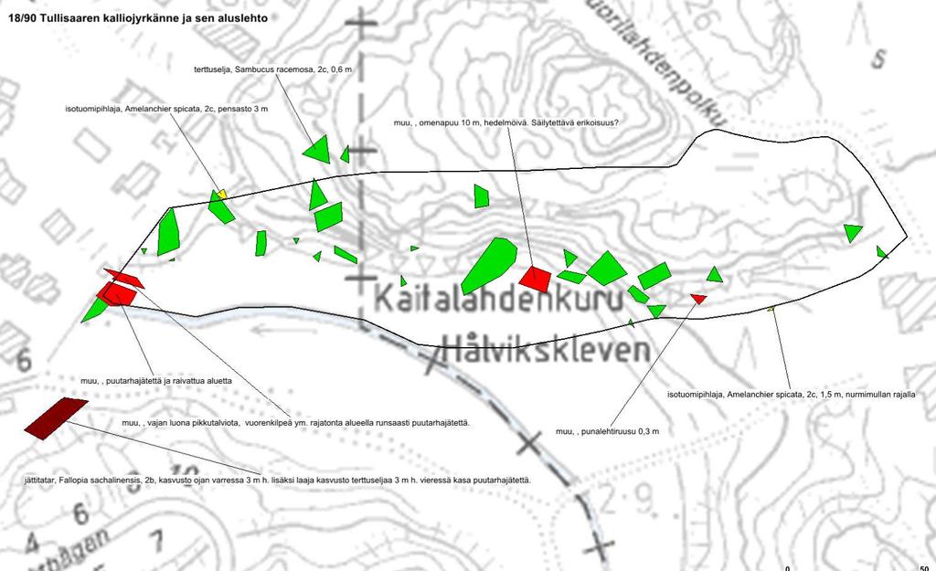 3.11. Tullisaaren kalliojyrkänne ja