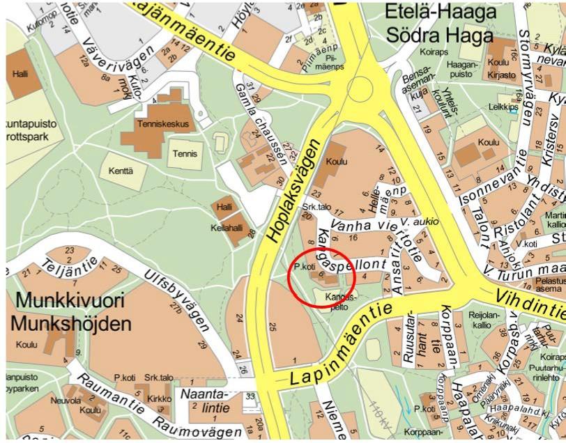 Tilakeskus Hankesuunnitelma 5.
