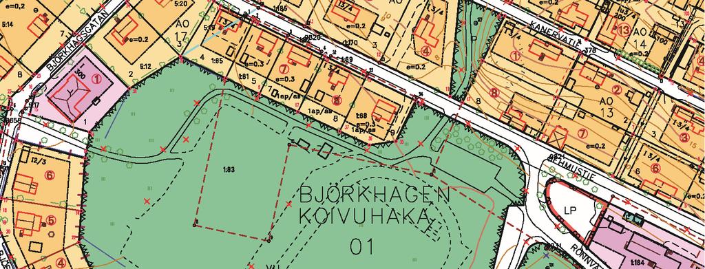 Bilaga/Liite 4 UTDRAG UR AJOURVARANDE DETALJPLAN OTE AJANTASA-ASEMAKAAVASTA Planområdet Kaava-alue På området