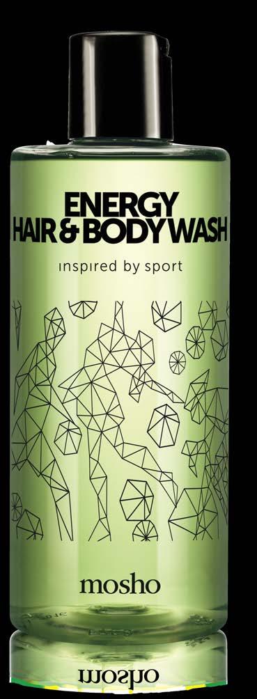 Tuotteet sopivat hyvin päivittäiseen käyttöön. Sport Vitality Shampoo & Suihkugeeli on kevyesti vaahtoava ja hellävarainen puhdistustuote koko keholle.