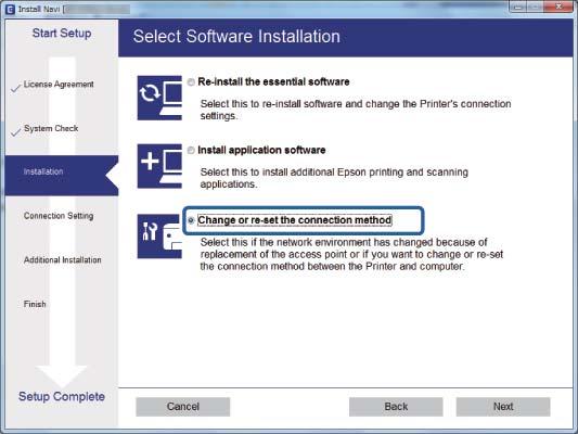 Verkkoasetukset Windows Valitse Vaihda tai aseta yhteysmenetelmä