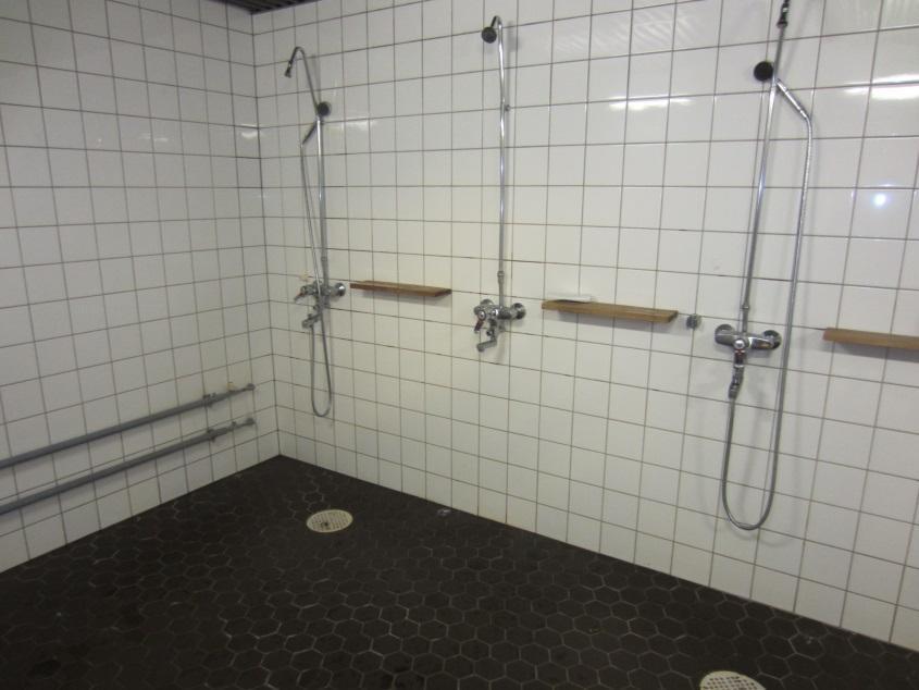 Kuva 7: Rakennuksen märkätilat ovat