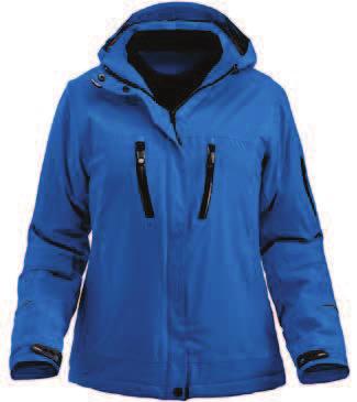 ULKOVAATTEET 1017 SOFTSHELL-TOPPATAKKI, NAISTEN JA UNISEX Tuulen- ja vedenpitävä softshell-toppatakki. Irrotettava huppu ja lumilukko.