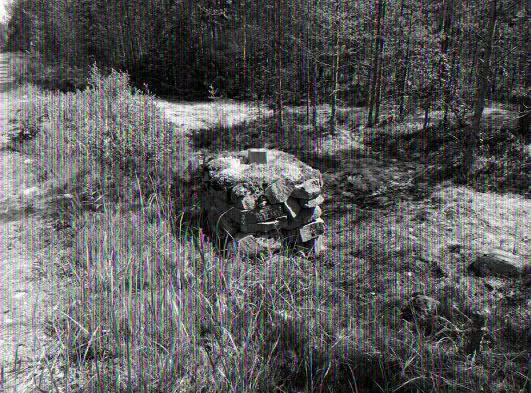 30 27 9 Kiuasneva Rajamerkki kaakkoon.
