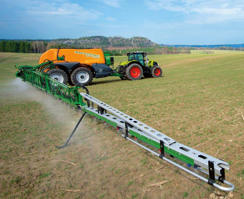 UX 11200 Hinattava ruisku UX 11200 Kasvinsuojeluteknologia uusi ulottuvuus SPEED spraying Tulevaisuussuuntautunut kehitys AMAZONEn UX 11200