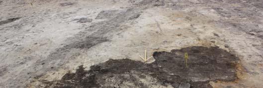 Pienempi kuoppa oli paljon isompaa syvempi, ulottuen jopa 85 cm