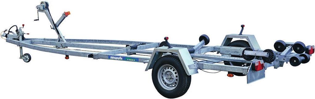 V1000A * kantavuus 741 + 100 tai / eller 741 kg bärförmåga veneen pituus