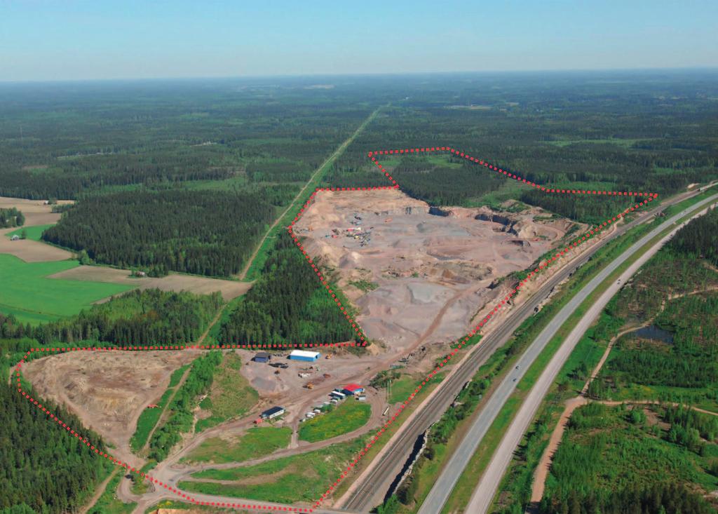2 Kuva 1.1. Kuva kierrätysterminaalin alueesta.