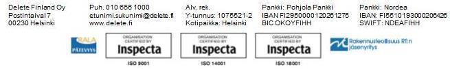 Delete Finland Oy 13.9.