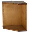 MATALA NURKKAVITRIINI, 53 L. 42,5 CM, K. 31 CM KORKEA NURKKAVITRIINI, 52 L. 42,5 CM, K. 36 CM MATALA KULMAELEMENTTI, 72 L. 31 CM, K. 31 CM KORKEA KULMAELEMENTTI, 71 L. 31 CM, K. 36 CM Nurkat & kulmat MAPPINURKKAELEMENTTI 50 L.