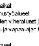 Viljelysmaita ja ve- sistöjä on erittäin niukasti. Hankealueella sijaitseee useita maa- ainesten ottopaikkoja ja joitakin avosoita.
