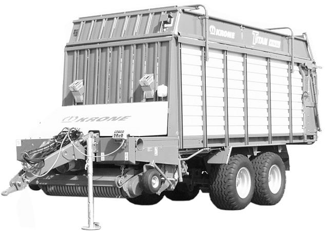 Käyttöohje Silppurilla varustettu noukinvaunu Titan R/50GL Titan R/54 GL