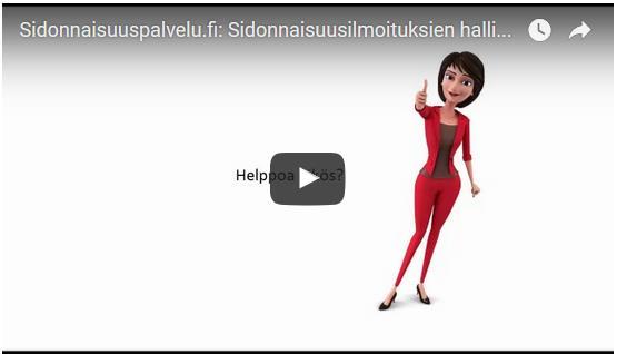 Miksi sidonnaisuuspalvelu KÄYTTÄJÄYSTÄVÄLLISYYS Sidonnaisuuksien ilmoittaminen on vaivatonta. Tarkastuslautakunnan on helppo hallita sidonnaisuusilmoituksia.