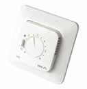 DEVIreg 528 termostaatissa on sisäänrakennettu valvontapiiri, joka kytkee lämmityksen pois päältä, jos anturipiiri katkeaa tai siihen tulee vika. Varustettu kytkimellä.