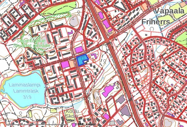 Liikennemeluselvitys Asemakaavan muutos (nro 002281), Bertta Pähkinärinne, 4, Vantaa 1 YLEISTÄ Tässä selvityksessä tarkastellaan tie ja lentoliikenteen aiheuttamaa melutasoa asemakaavan