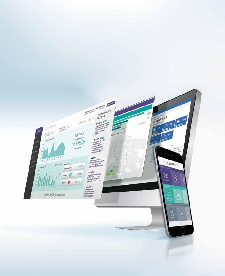 OHJELMISTOT JA DIGITAALISET PALVELUT ONLINE APP BUSINESS INTELLIGENCE ERP CRM KUMPPANUUS- RATKAISUT TIETOVÄYLÄ Monipuoliset taloushallinnon ohjelmistot ja pitkälle automatisoidut sähköiset prosessit