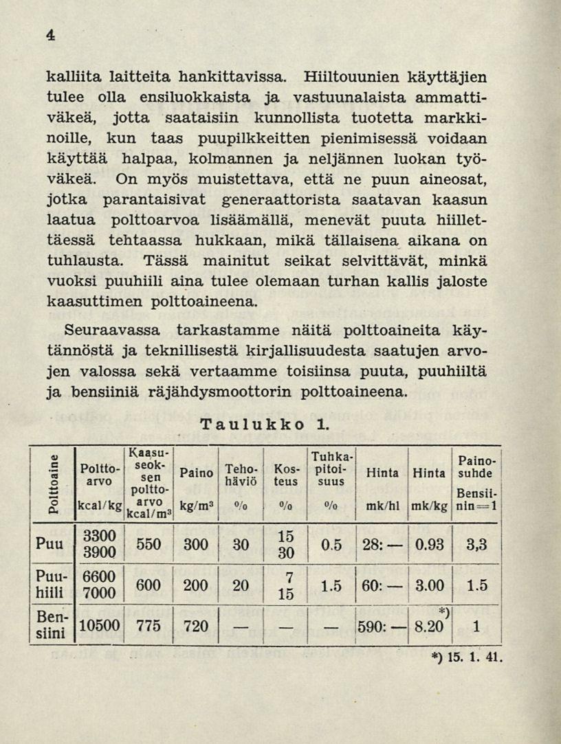 1590: 0.93 8.20 i I 4 kalliita laitteita hankittavissa.