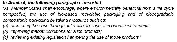 Poimintoja meppien kirjauksista direktiivipäivityksiin Waste Framework Directive; targets by 2030 Neuvosto kirjannut