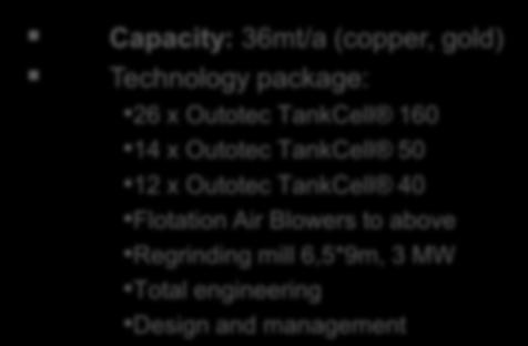Outotec TankCell 50 12 x Outotec TankCell 40 Flotation Air Blowers to