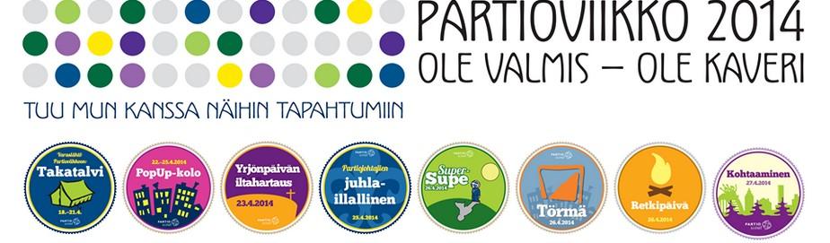 Partioviikko on vuosittainen tapahtumaviikko ja silloin partiolaiset näkyvät ja kuuluvat tavallista enemmän kaikelle kansalle.