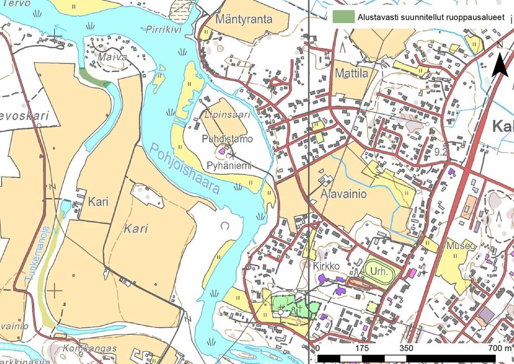 FCG SUUNNITTELU JA TEKNIIKKA OY Raportti 12 (40) Tunkemaoja Tunkemaoja toimii tulvareittinä sekä Pyhäjoen etelä- ja pohjoishaaran tulvissa.