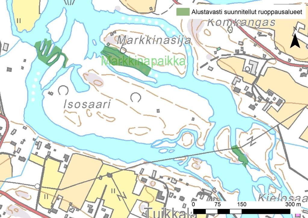 FCG SUUNNITTELU JA TEKNIIKKA OY Raportti 16 (40) Etelähaaran alaosa Pyhäjoen Etelähaaran alaosassa on liettyneitä ja umpeenkasvaneita tulvareittejä, jotka vaativat ruoppaustoimenpiteitä (Pyhäjoen