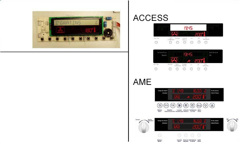 OVC1000 + Kronos 3 Tuotemerkit & muunnokset Toiminnot 2 näyttöä (2-värinen & punainen) tekstinäyttö (kieli valittavissa) lämpötilaehdotus kuumennusilmaisin