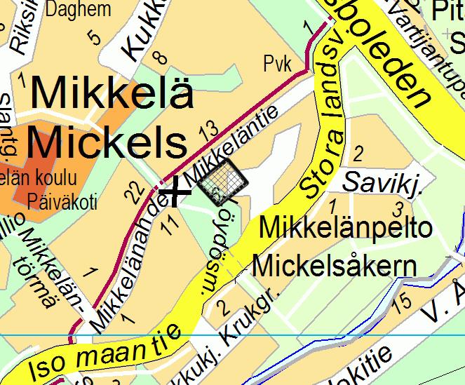 Espoon kaupunki Pöytäkirja 38 Kaupunkisuunnittelulautakunta 13.03.2013 Sivu 41 / 110 väliselle alueelle. Kaavalla muutetaan korttelialueen käyttötarkoitusta ja nostetaan rakennusoikeutta.