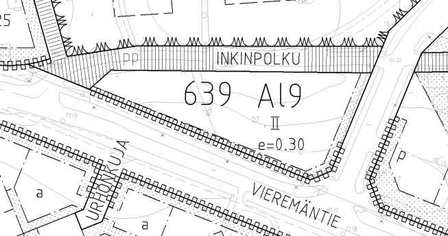 16 Vieremä 16-639-1 Uitontie 2 3362 1008 Yhdyskuntae/m² / *kem² merkintä Huomautus tekniikka *15-25 AL kaavatontti on Al 9 Liikerakennusten