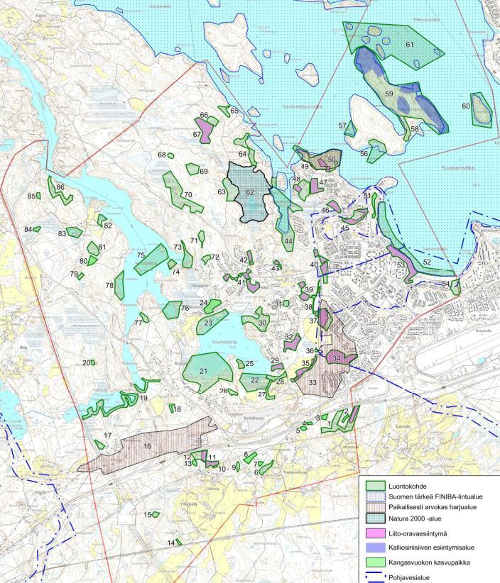 reunamuodostumaa. Osa-alue A on huomattavalta osaltaan deltamuodostuma ja osa-alue B lajittunut reunamuodostuma. Soraa ja hiekkaa on pohjavesialueella paksulti ja pohjaveden pinta on syvällä.