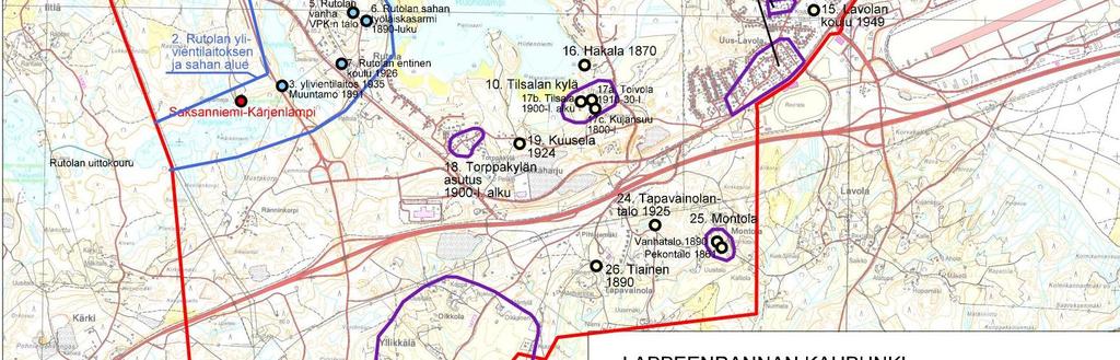 historiallisten asuinpaikkojen osalta täydennysinventointi,