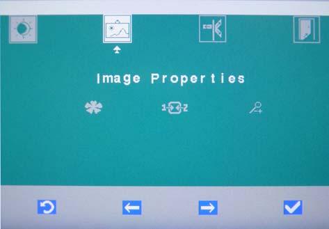 4 Käyttö Sirona Dental Systems GmbH 4.3 "Image Properties" (kuvaominaisuudet) -valikon avaaminen 22-tuumaisen AC-näyttöpäätteen käyttöohje, REF 65 55 374 SIVISION 4.