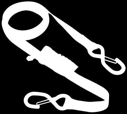 ME Yksikkö GTIN-13 (m) (kg) (kg) 801008 LU 3066EURDAT 4,25 25 400 800 4 IP 3520190924346 - TÜV / GS -hyväksyntä Kiinnitysliina, s-koukut Tuotenumero