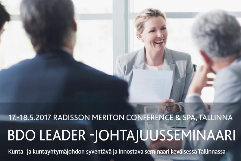 JOHTORYHMÄKESKUSTELU JATKUU BDO LEADERISSÄ!