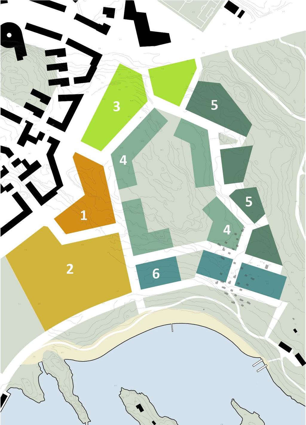 Korttelialueiden kuvaukset 1. Kaupallinen keskus Kruunuvuorenrannan kaupalliset palvelut keskitetään Haakoninlahdenkadun varrelle rakennettavaan kaupallisten palveluiden keskukseen.